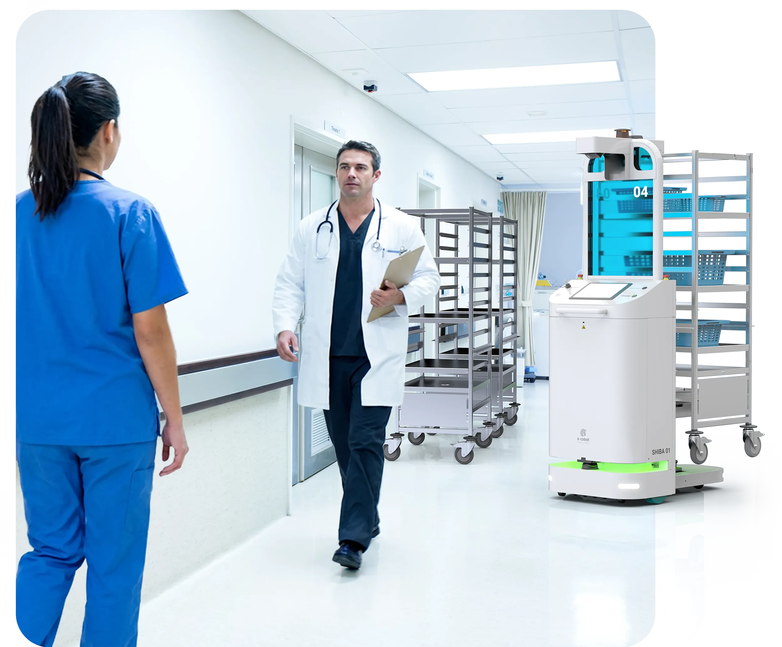 robot-mobile-autonome-agv-amr-hôpital