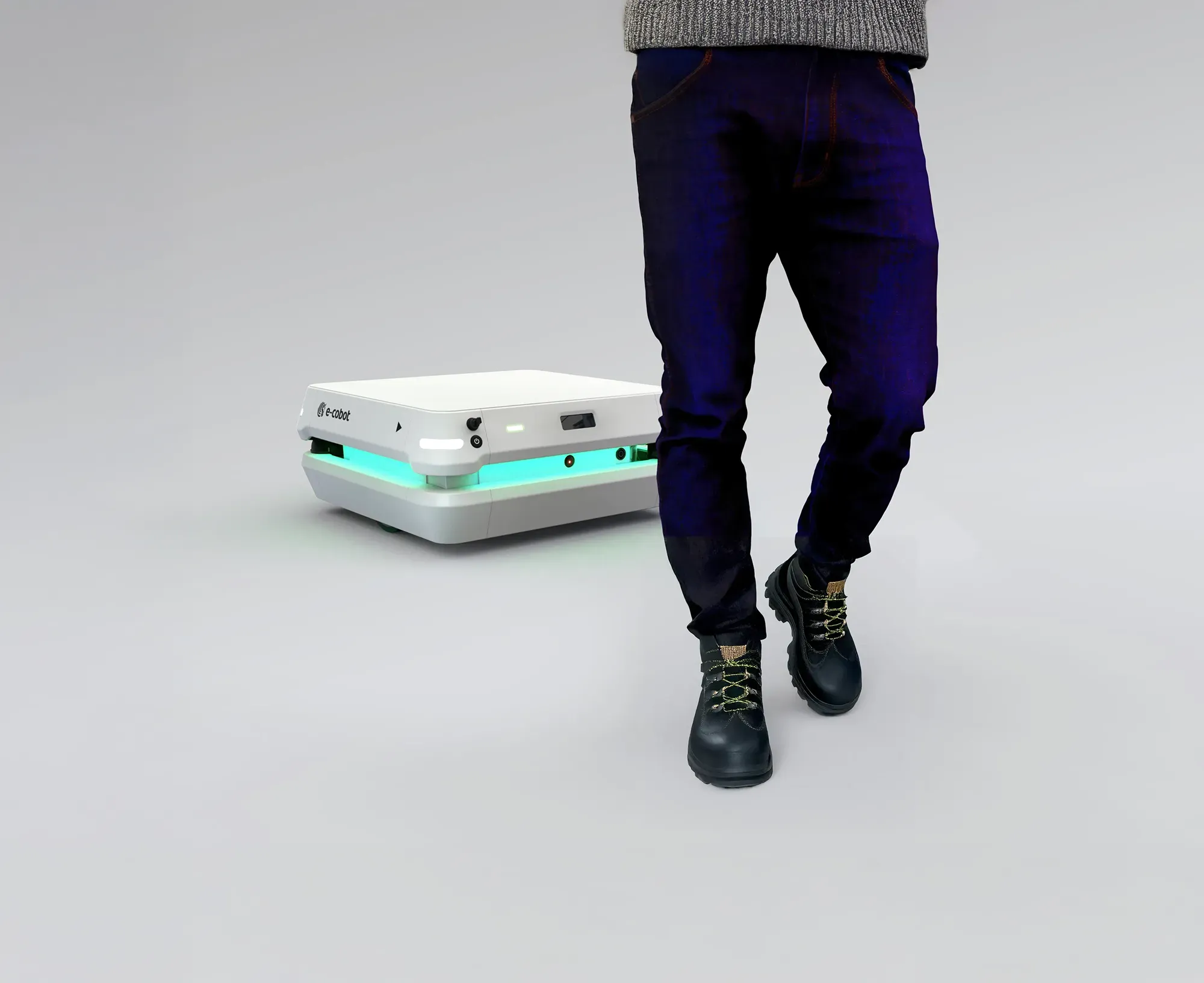 Robot mobile suiveur